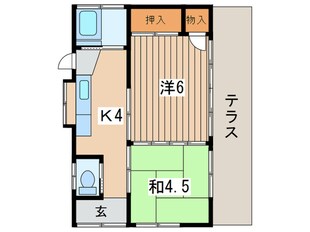 黒部丘貸家の物件間取画像